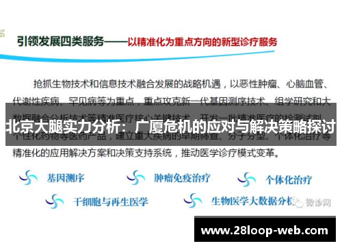 北京大腿实力分析：广厦危机的应对与解决策略探讨